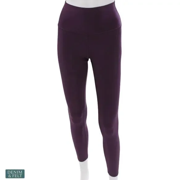 Alo Yoga 7/8 High Waist Airlift Legging Dark Plum Sculpting Compression Studio - Picture 8 of 16